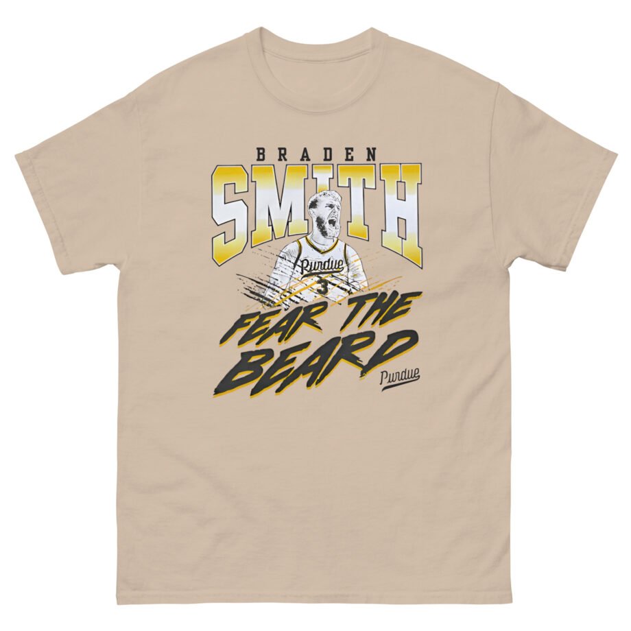 Purdue Braden Smith Fear the Beard Unisex classic tee