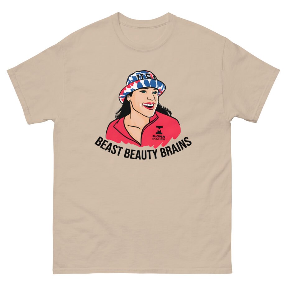 Ilona Maher Beast Beauty Brains Unisex classic tee