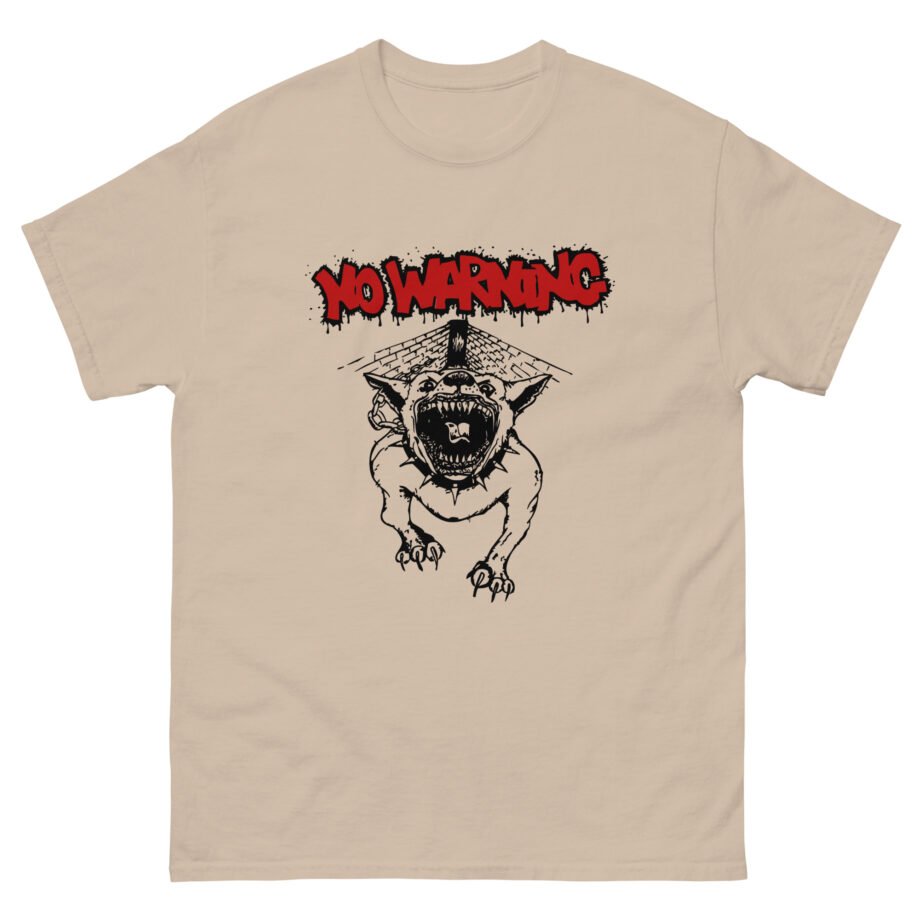 No Warning pitbull Unisex classic tee