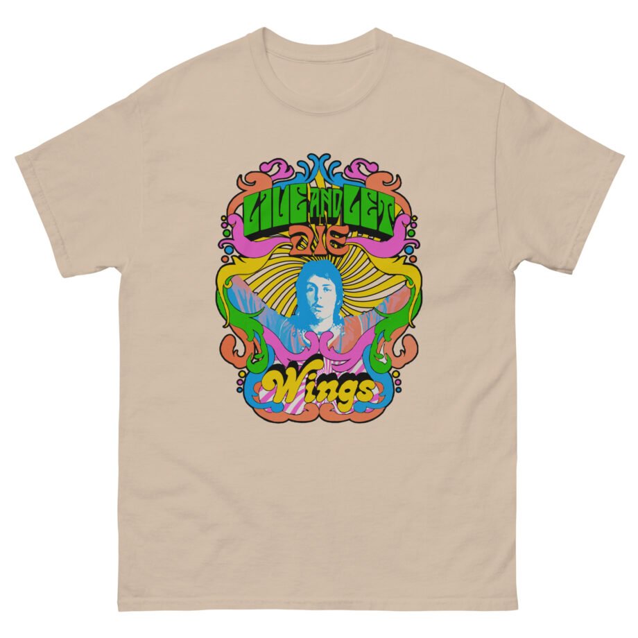 Wings Live And Let Die Unisex classic tee