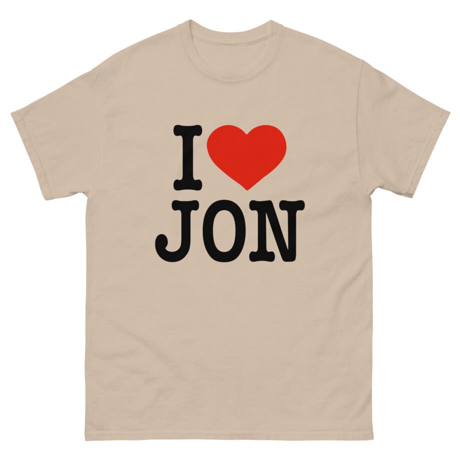 Jon Marianek I Love Jon Unisex classic tee
