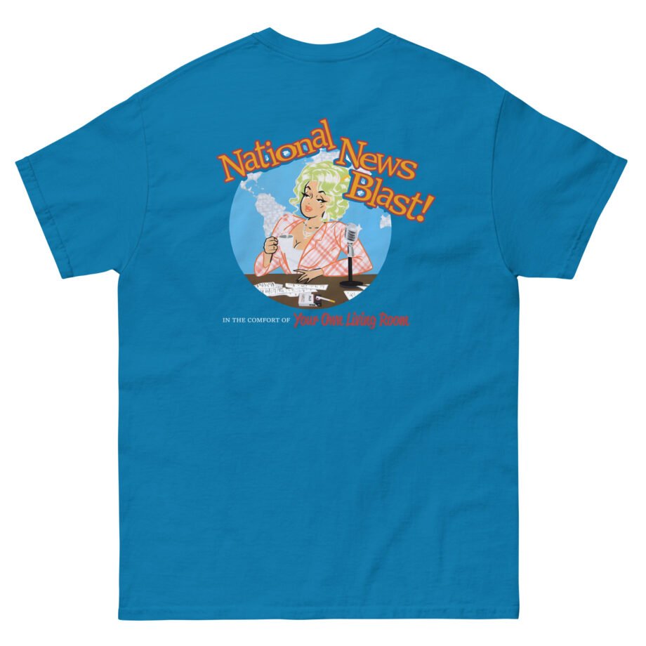 Broski Report National News Blast Unisex classic tee