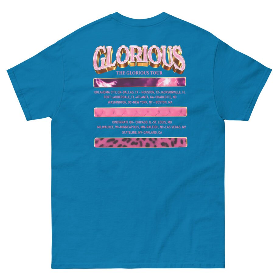 Glorilla Glorious Tour From Memphis Unisex classic tee
