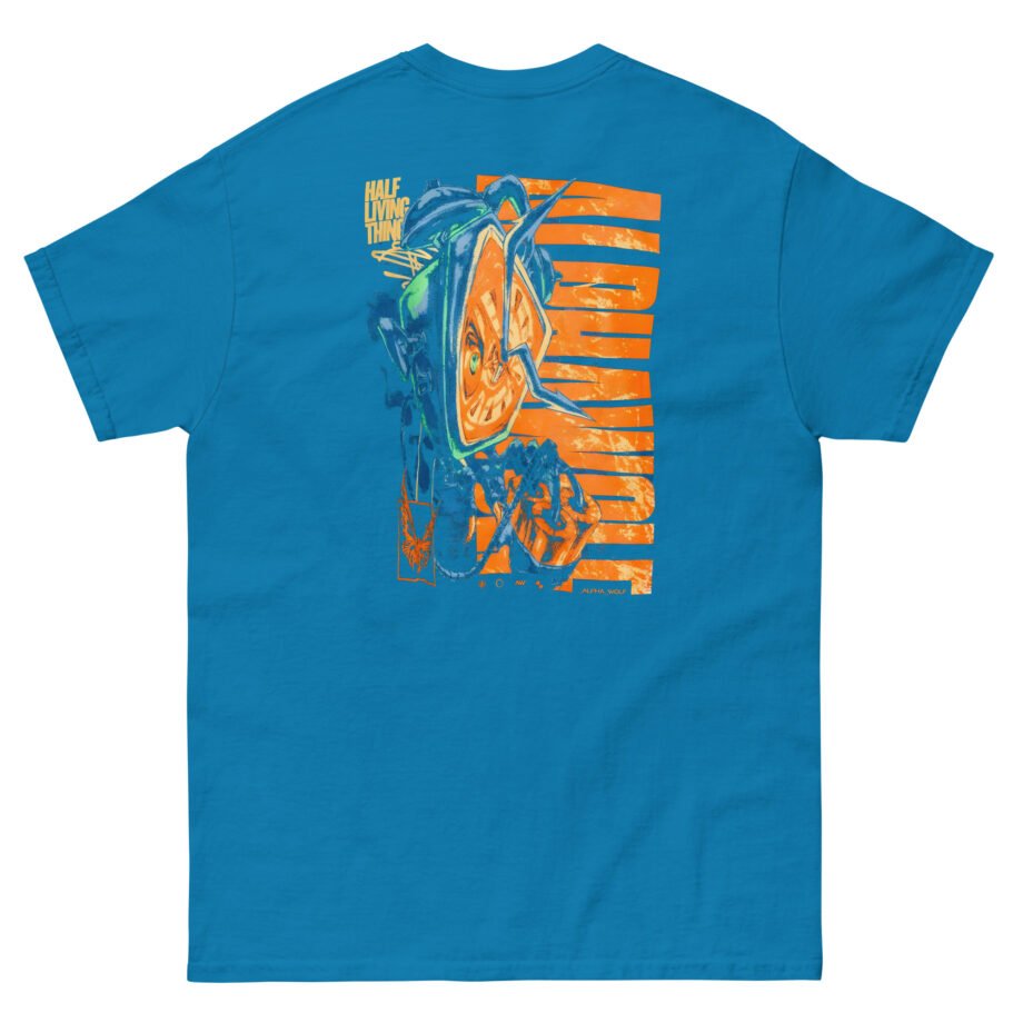 Alpha Wolf Clock Unisex classic tee