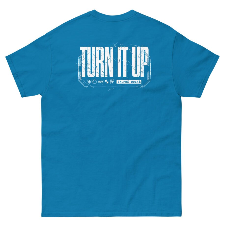 Alpha Wolf Turn It Up Unisex classic tee