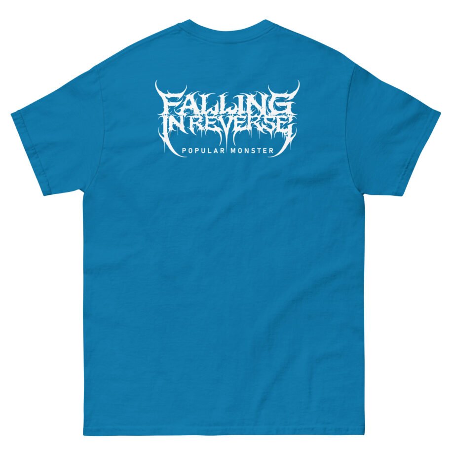 Falling in Reverse Popular Monster Cover and Back Logo Unisex classic tee