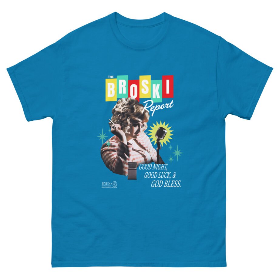 Broski Report Tune in Tuesdays Unisex classic tee