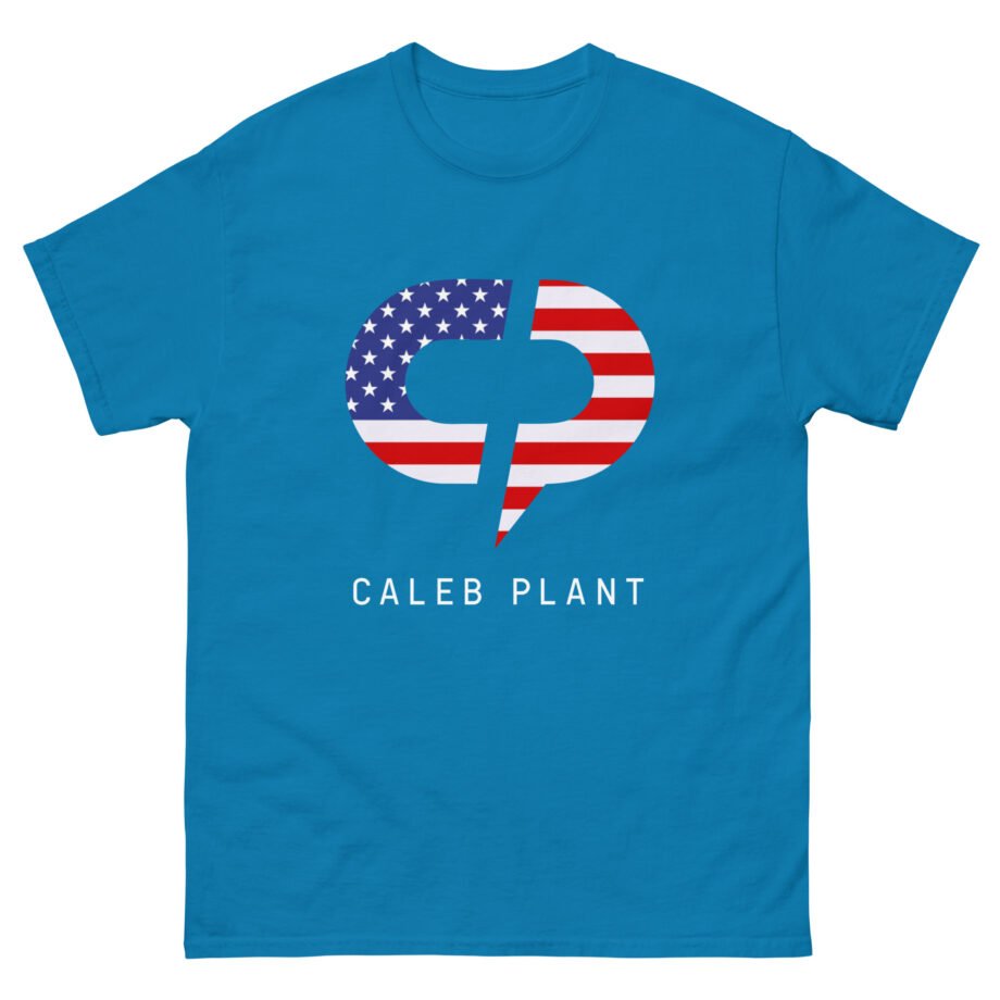 Caleb Plant Red, White and Blue Unisex classic tee
