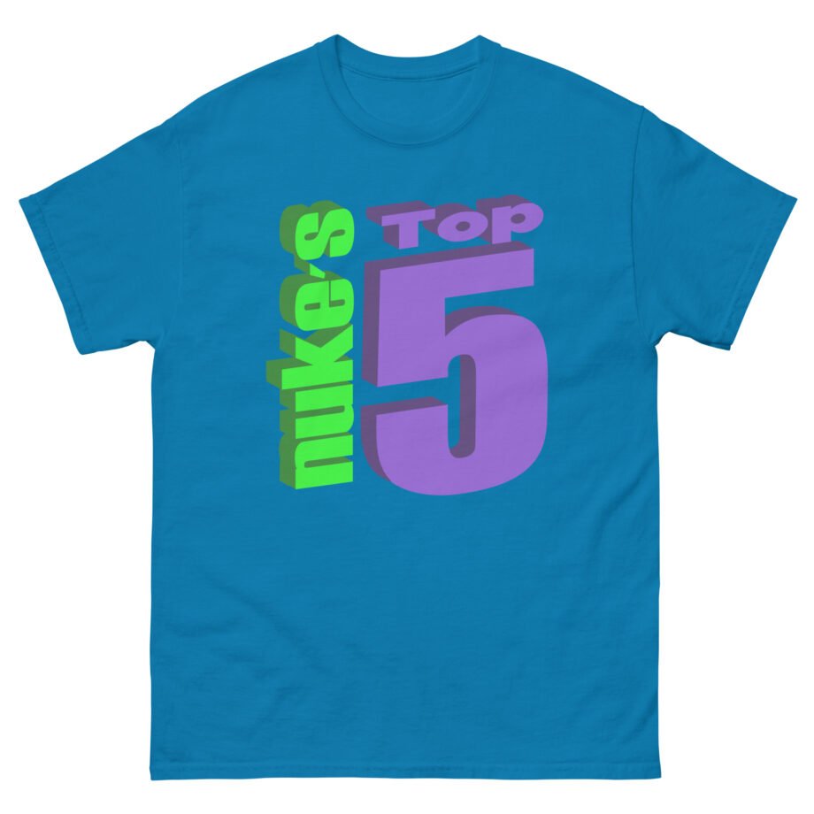 Nuke's Top 5 Did You See It Hand Unisex classic tee