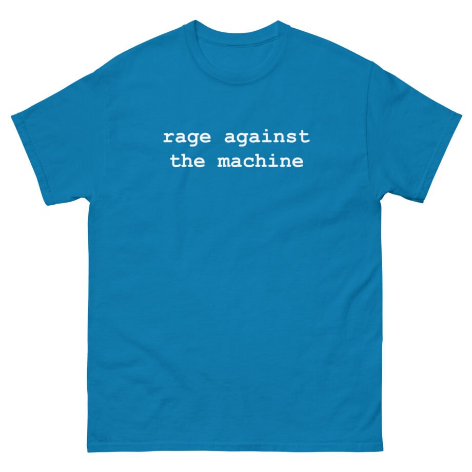 Rage Against the Machine Typewriter Molotov Unisex classic tee