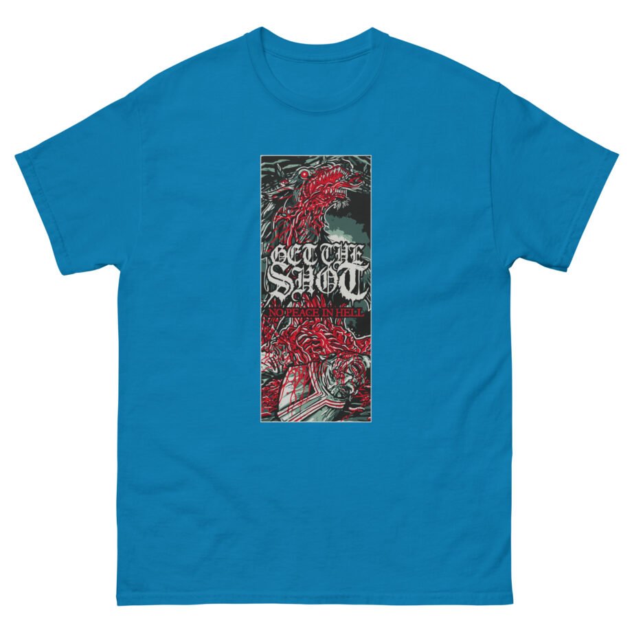 Get the Shot No Peace in Hell Unisex classic tee
