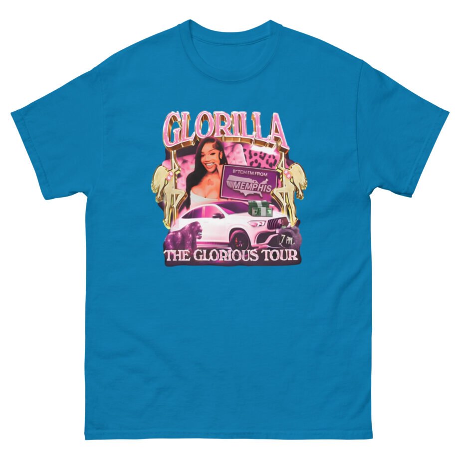 Glorilla Glorious Tour From Memphis Unisex classic tee