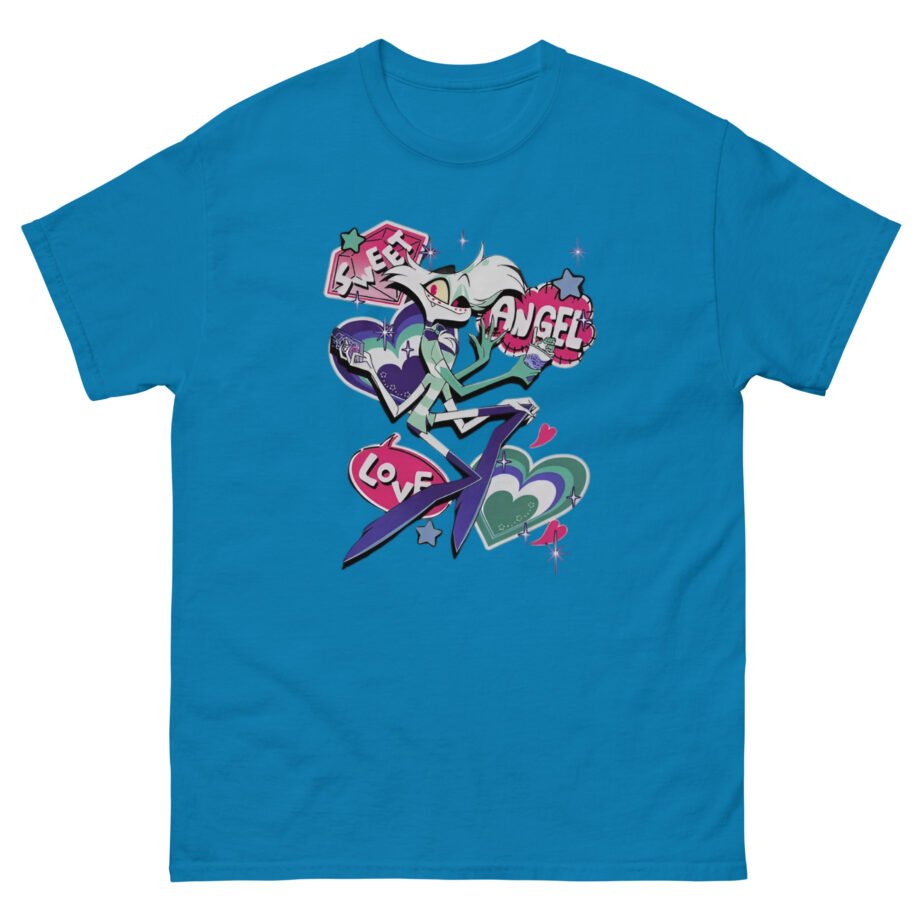 Hazbin Hotel Sweet Angel Love Angel Dust Unisex classic tee