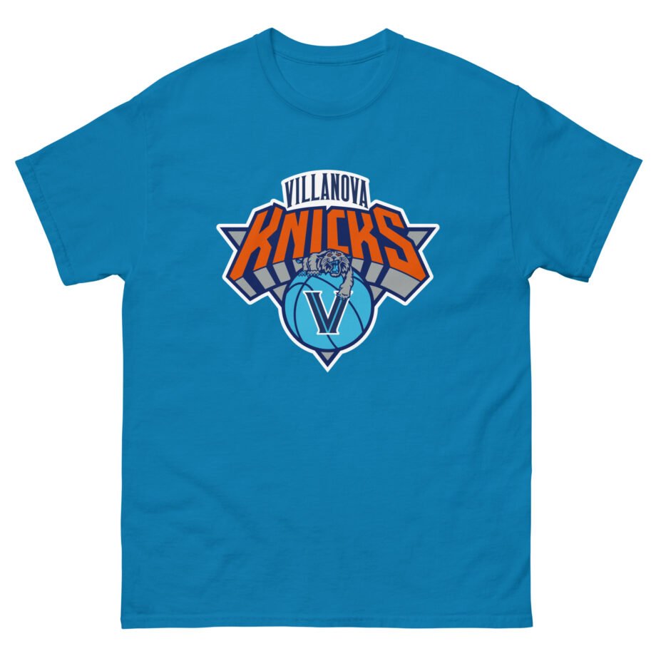 Villanova Knicks New York Mashup Parody Unisex classic tee