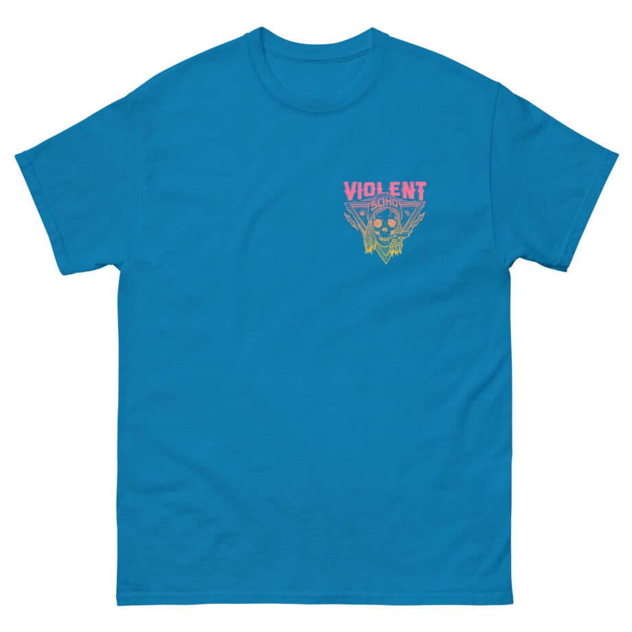 Violent Soho Blazin' Skull Gradient Unisex classic tee