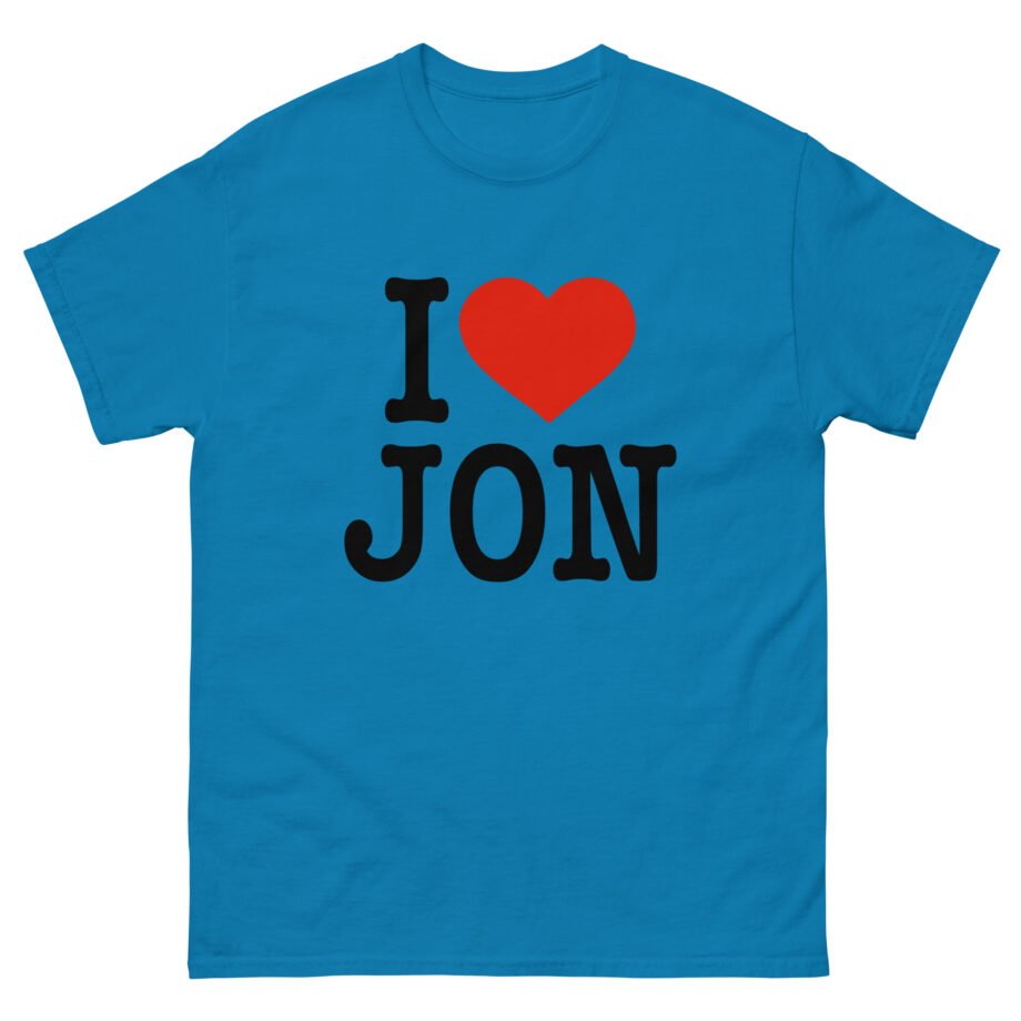 Jon Marianek I Love Jon Unisex classic tee