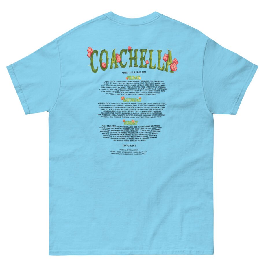 Coachella Flower Unisex classic tee