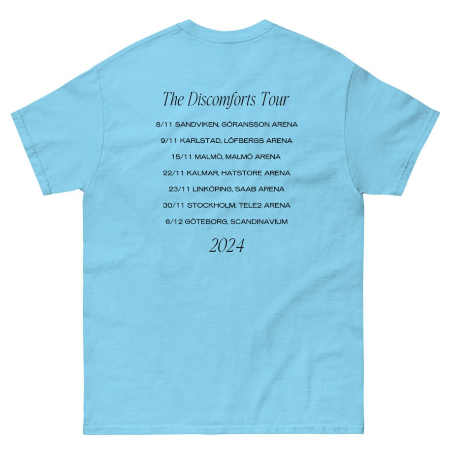 Albin Lee Meldau Discomforts Tour Unisex classic tee