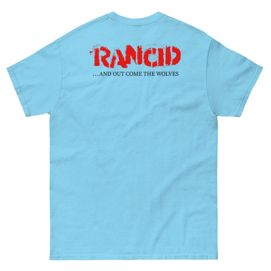 Rancid and Out Come the Wolves Boxed Unisex classic tee