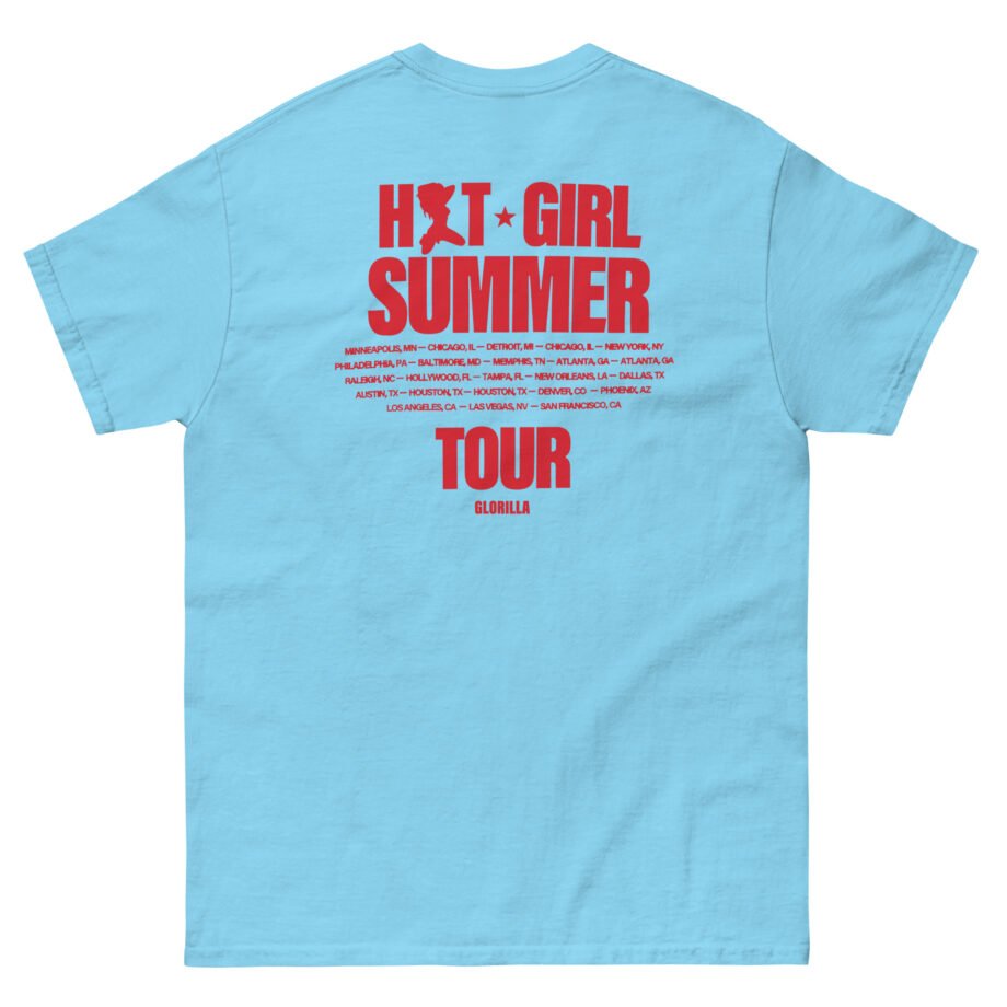 Glorilla Hot Girl Summer Tour Unisex classic tee