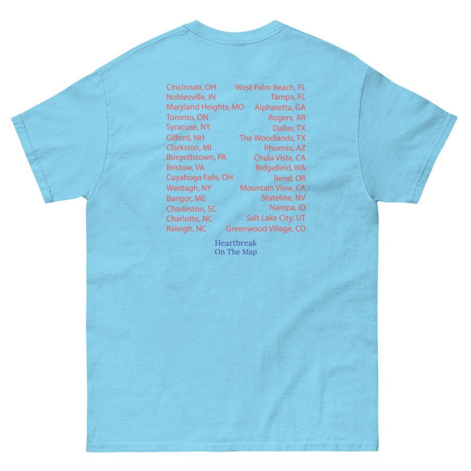 Dan and Shay Heartbreak Summer Tour Unisex classic tee