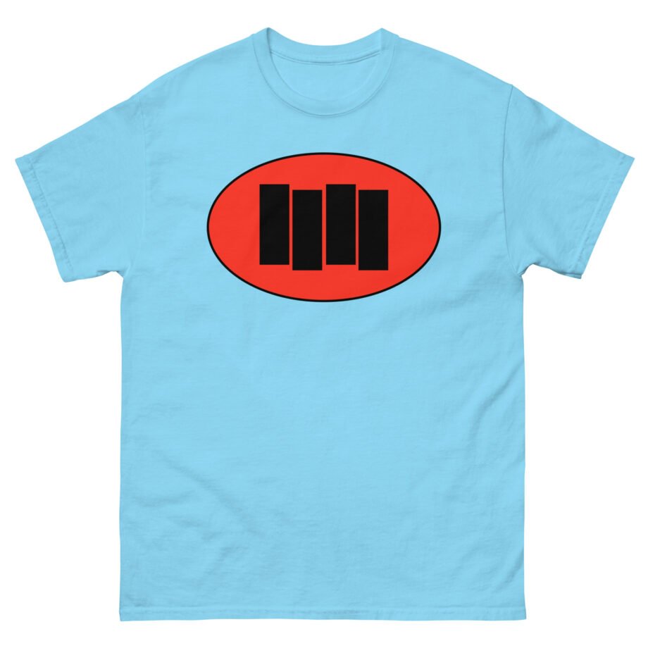 Black Flag Oval Bars Unisex classic tee