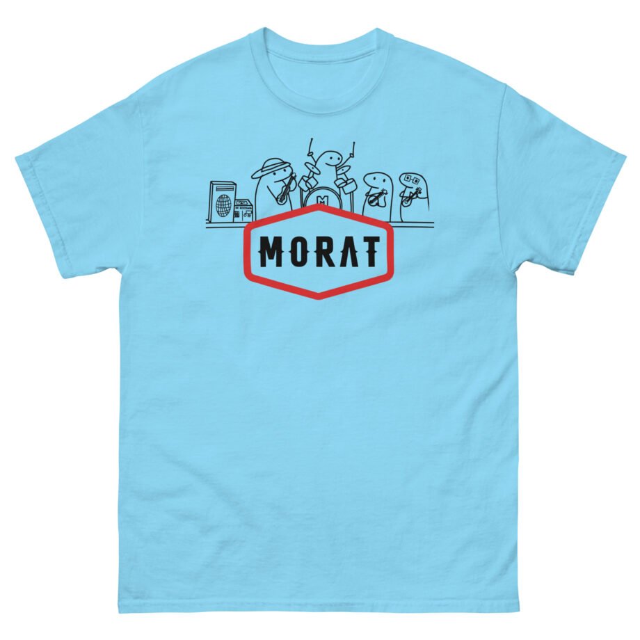 Morat Name Drawing Flork Playera Unisex classic tee