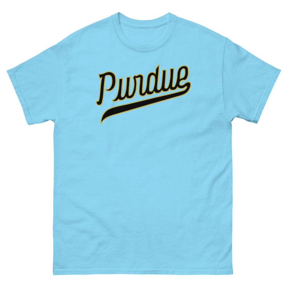 Purdue Basketball Script Unisex classic tee