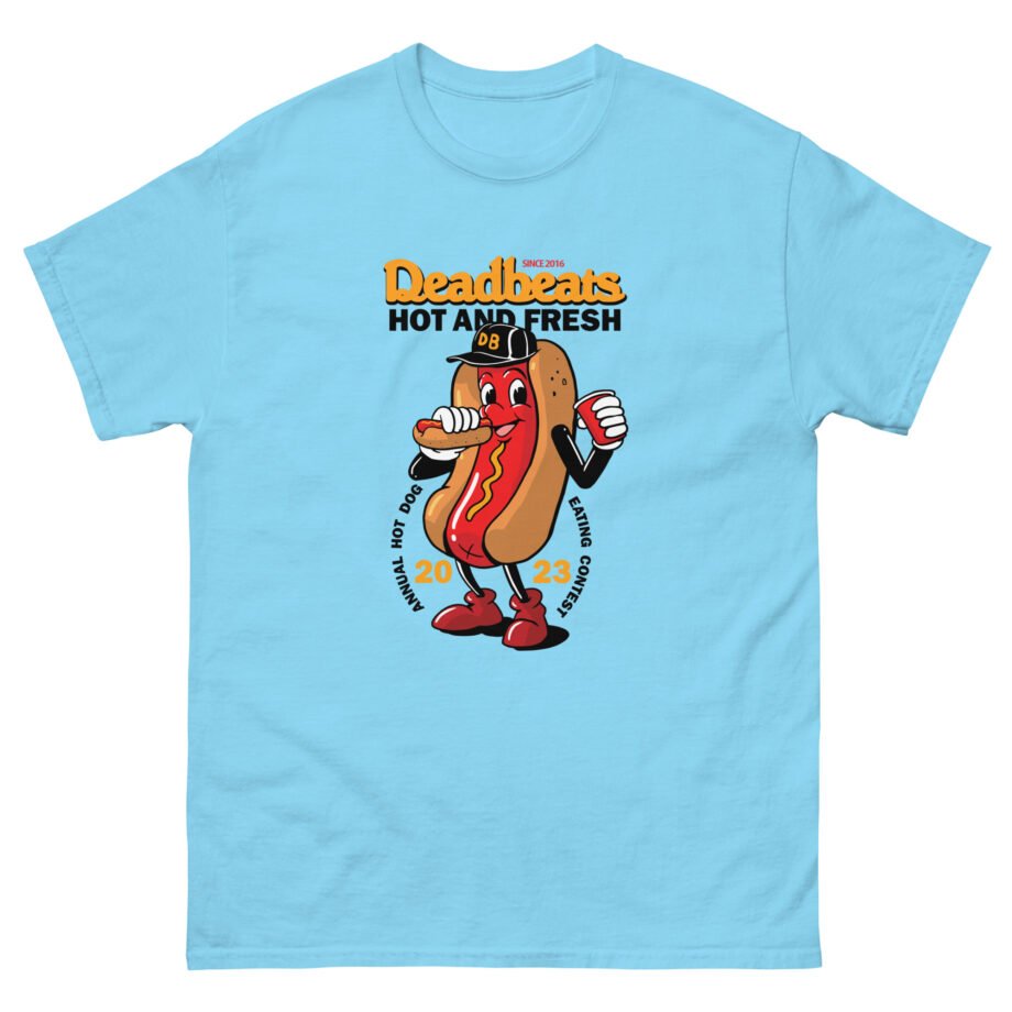Deadbeats Jamboree Hot Dog Unisex classic tee