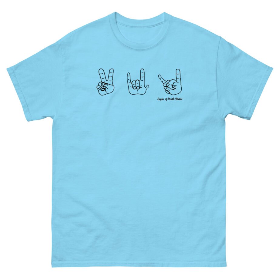 Eagles of Death Metal Peace Love Unisex classic tee