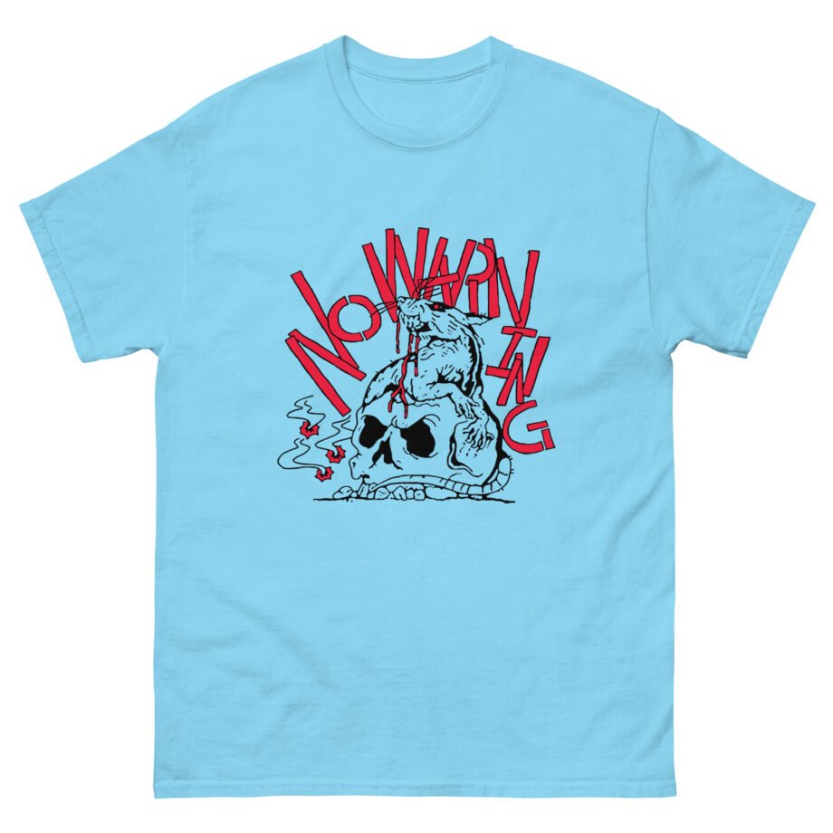 No Warning Rat Skull Unisex classic tee