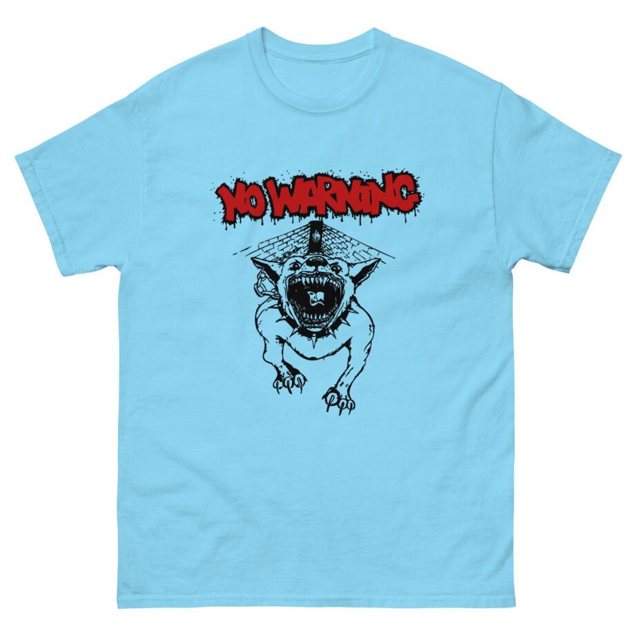 No Warning pitbull Unisex classic tee