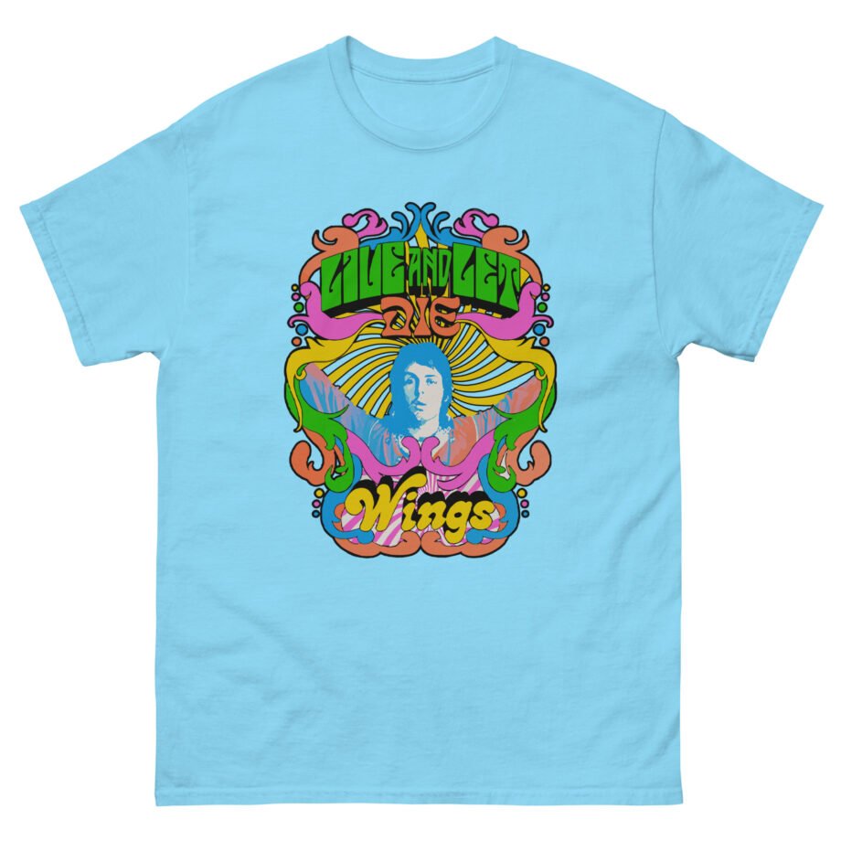 Wings Live And Let Die Unisex classic tee