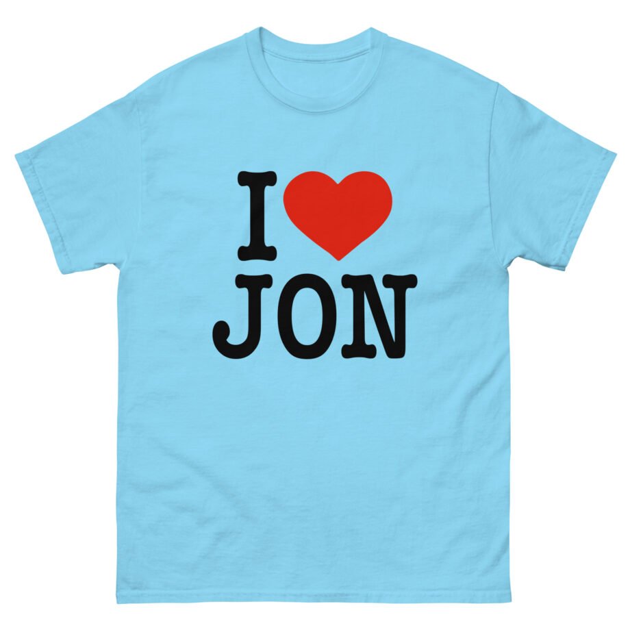 Jon Marianek I Love Jon Unisex classic tee