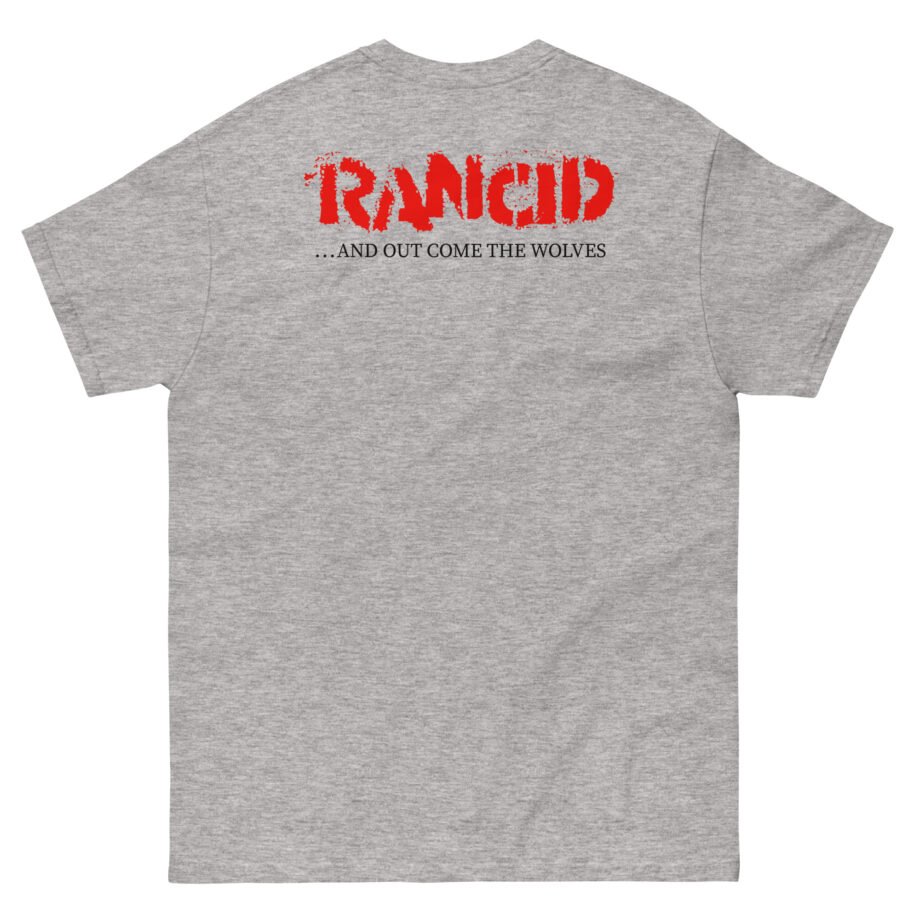Rancid and Out Come the Wolves Boxed Unisex classic tee