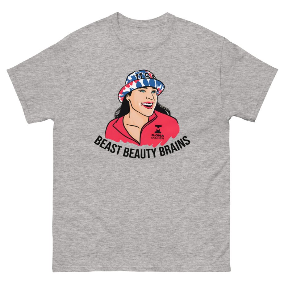 Ilona Maher Beast Beauty Brains Unisex classic tee