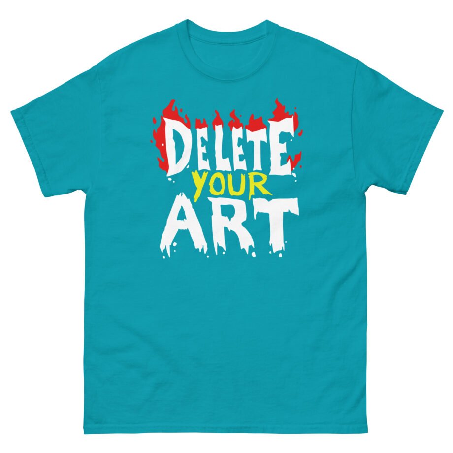 Drawfee Delete Your Art Unisex classic tee