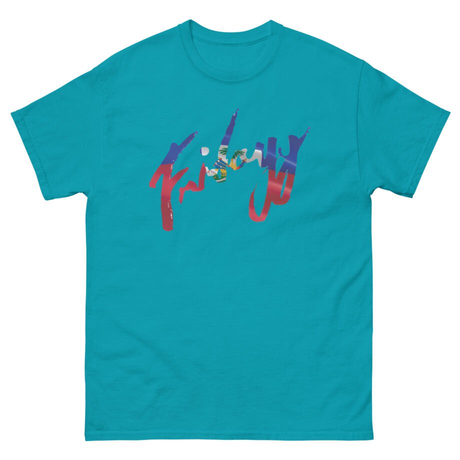 Fridayy Haitian Flag Unisex classic tee