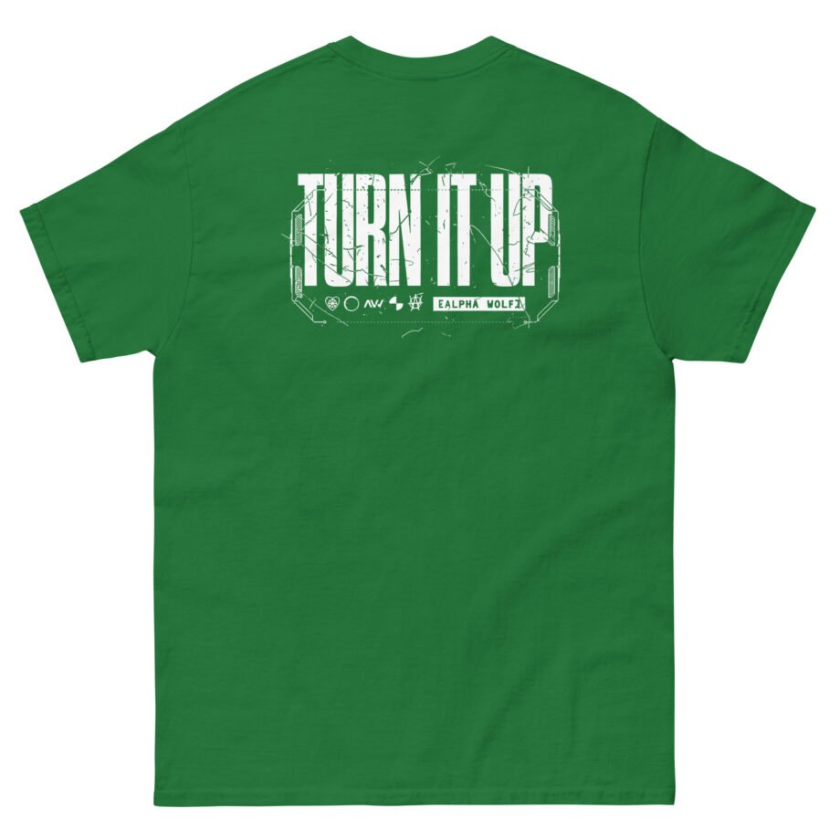 Alpha Wolf Turn It Up Unisex classic tee