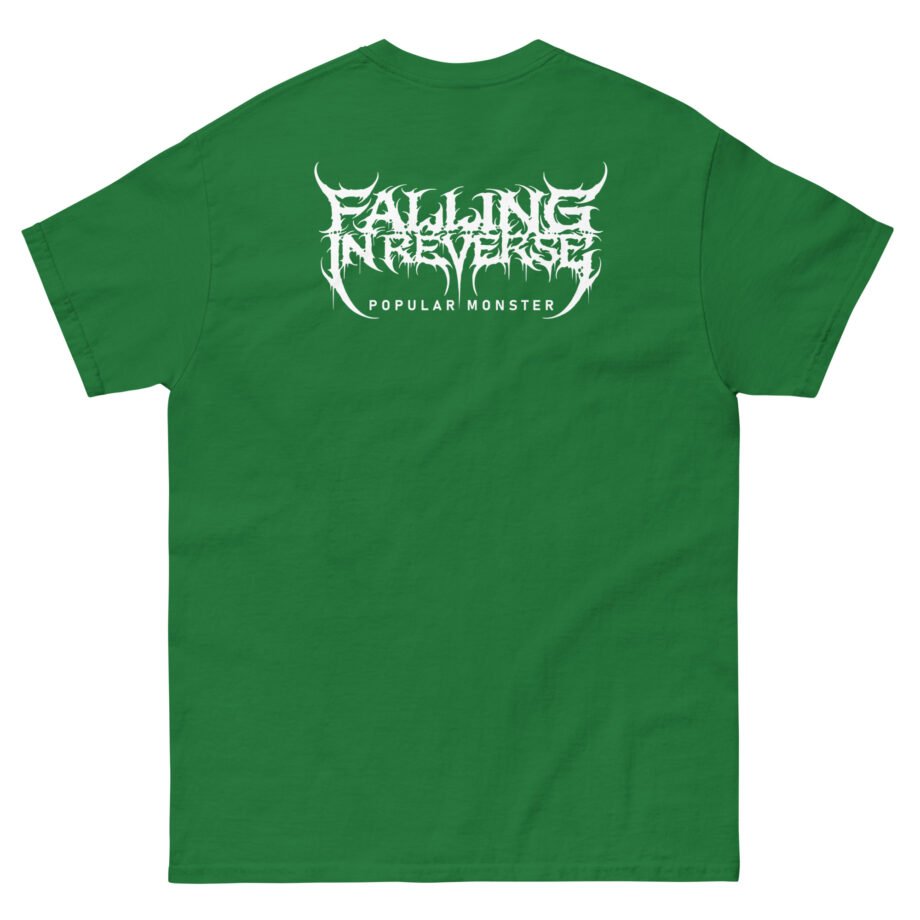 Falling in Reverse Popular Monster Cover and Back Logo Unisex classic tee