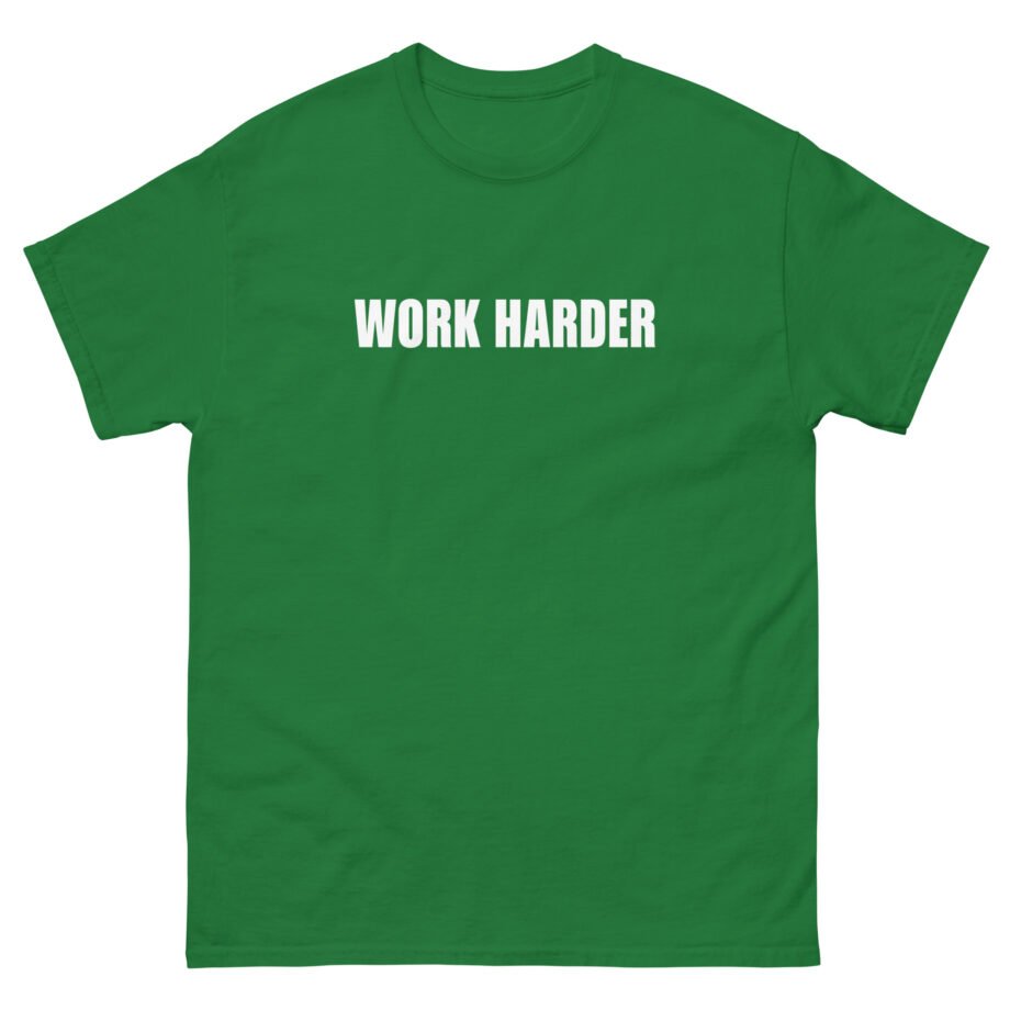Casey Neistat Work Harder Unisex classic tee