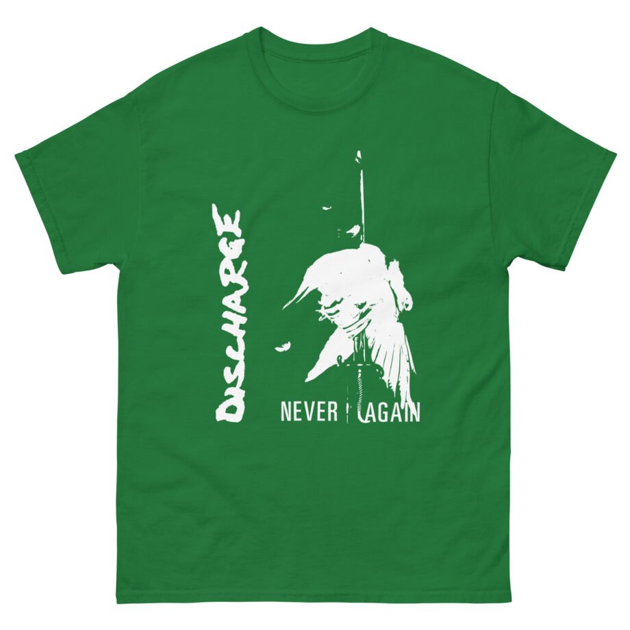 Discharge Never Again Unisex classic tee