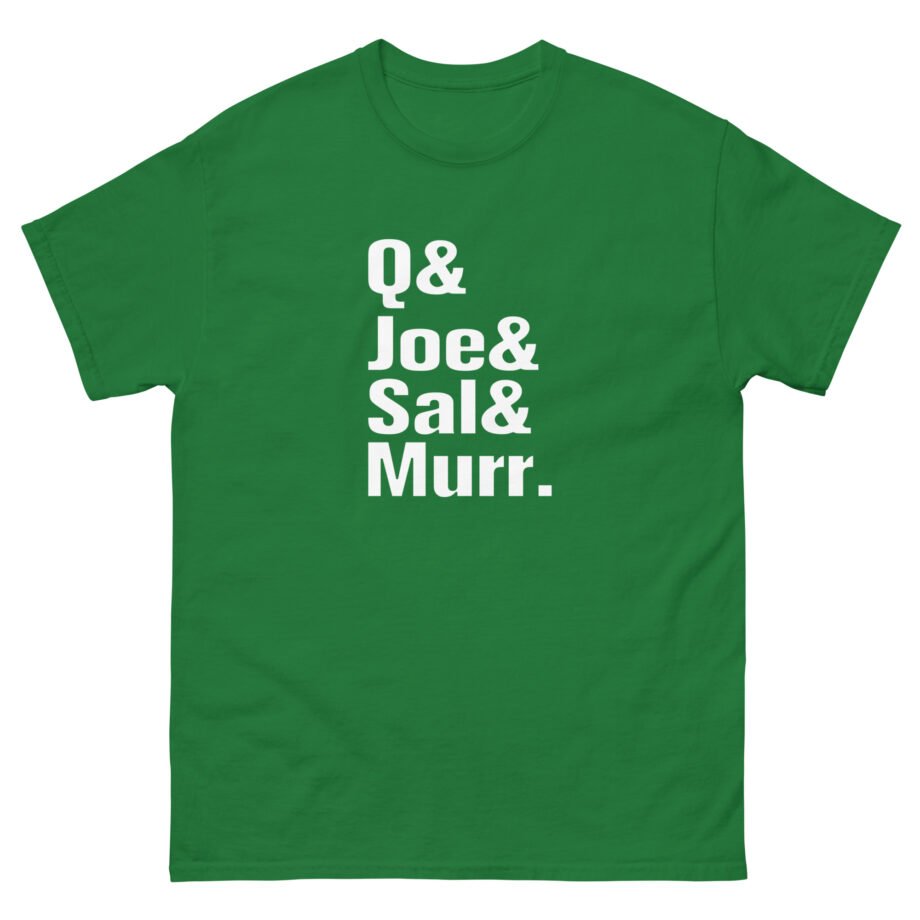 Impractical Jokers Q& Joe& Sal& Murr Unisex classic tee