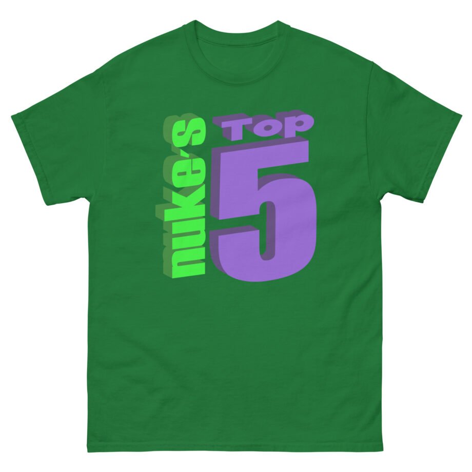 Nukestop5 Checklist Unisex classic tee
