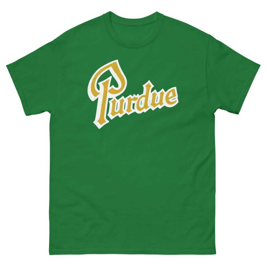 Purdue Drum Script Unisex classic tee
