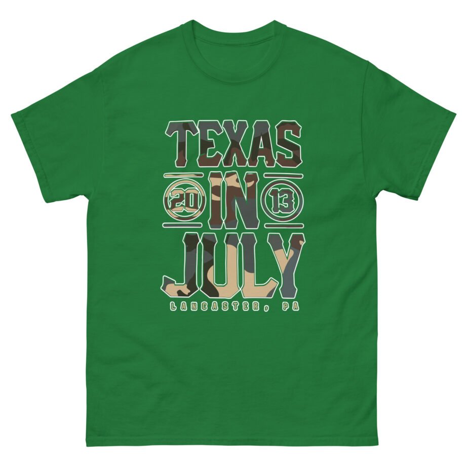 Texas in July 2013 Unisex classic tee