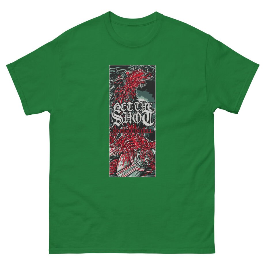 Get the Shot No Peace in Hell Unisex classic tee