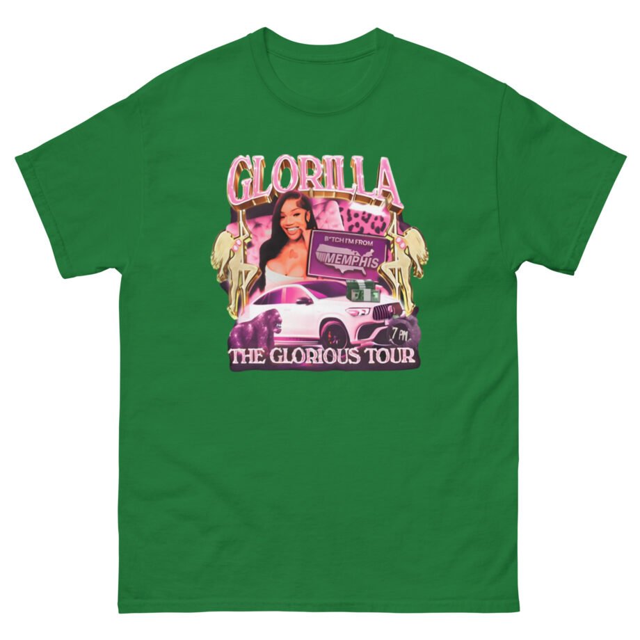 Glorilla Glorious Tour From Memphis Unisex classic tee