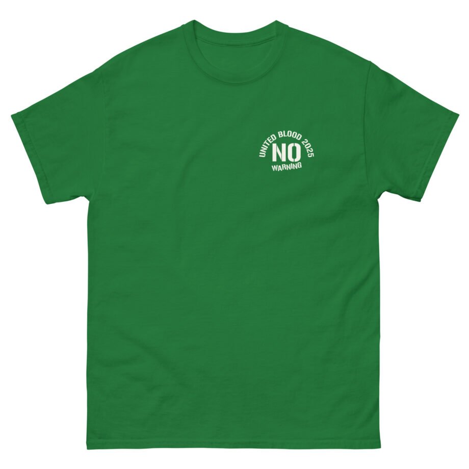 No Warning United Blood Unisex classic tee