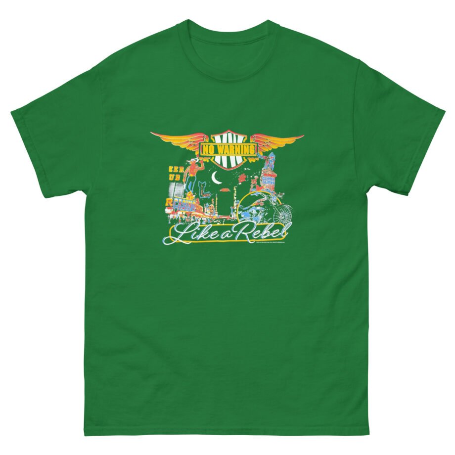 No Warning Like a Rebel Unisex classic tee